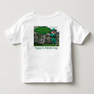 Peuter t-shirt. Gelukkige St. Patrick's Day. Ierse Kinder Shirts