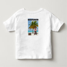 Peuter t-shirt. Gelukkige Verjaardag Matey! wasbee