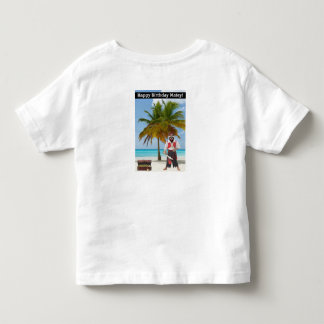Peuter t-shirt. Gelukkige Verjaardag Matey! wasbee Kinder Shirts