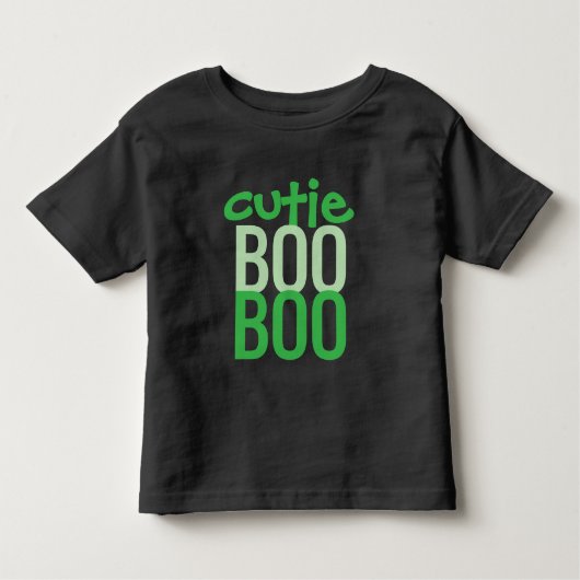 Peuter T-shirt: HALLOWEEN Cutie Boo #1 Kinder Shirts (Voorkant)