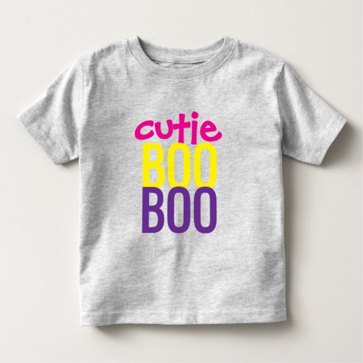 Peuter T-shirt: HALLOWEEN Cutie Boo #8 Kinder Shirts (Voorkant)