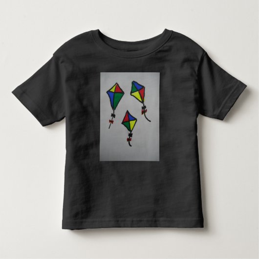 PEUTER T-SHIRT - KITES (Voorkant)