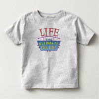 Peuter T-shirt met een pro-life boodschap.
