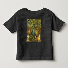Peuter T-shirt Pauw-met-kippen Theo-van-Hoytema