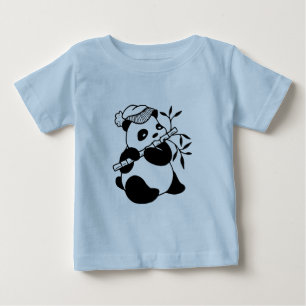 peuter T-shirt snack tijd panda party munchies