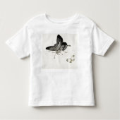 PEUTER T-SHIRT VLINDERS EN AANGEPASTE NAAM (Voorkant)