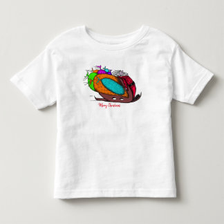 Peuter T-shirt vrolijk kerstfeest