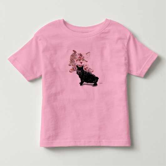 Peuter T-shirts : Speelse Tijd Kitten's (Voorkant)