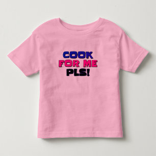 Peuter Topjes & T-shirts Kook voor mij Pls