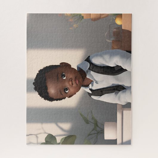 Peuter Verjaardag Legpuzzel (Verticaal)