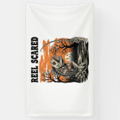 Peuter Vist Halloween Spandoek (Verticaal)