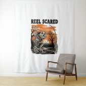 Peuter Vist Halloween Wandkleed (In situ)