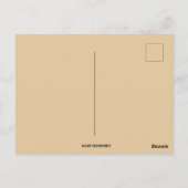  peuter voedt konijn met Pasen Briefkaart (Achterkant)