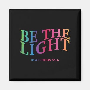 Peuter Wees Het Licht God Zoon Zus Broer Christus Magneet