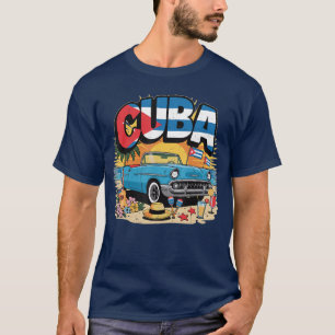 Peuter Wit Cubaans La Cubanita Cuba Vlag Hispanic T-shirt