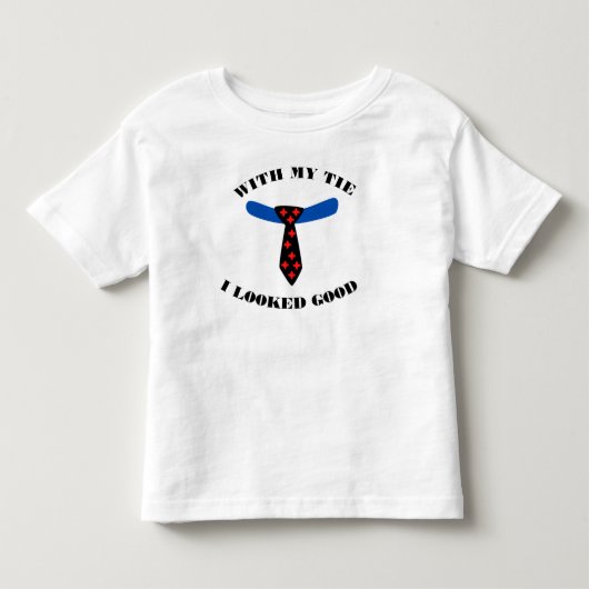 Peuter Wit Kinder Shirts (Voorkant)