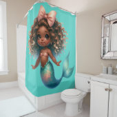 "Peuter Zeemeermin Delight" Douchegordijn (In situ)