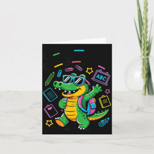 Peuter Zie Later Alligator Laatste Schooldag Prek Kaart