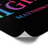 Peuter zij het licht God Zoon Zuster Broeder Chris Poster (Hoek)