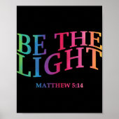 Peuter zij het licht God Zoon Zuster Broeder Chris Poster (Voorkant)