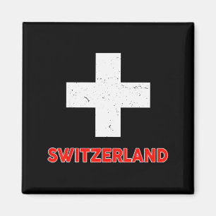 Peuter Zwitsers shirt Zwitserland Vlag Baby Jongen Magneet