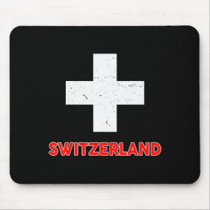 Peuter Zwitsers shirt Zwitserland Vlag Baby Jongen Muismat