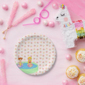 Peuterbad Papieren Borden Papieren Bordje (Feest)