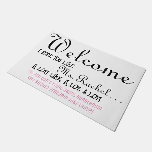 Peuterhuis kinder wonen hier welkom ms. Rachel Deurmat (Schuin)