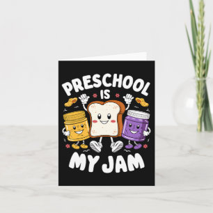 Peuteronderwijs Is Mijn Ding Pindakaas Jam Leraar Kaart