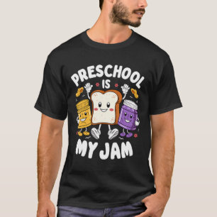 Peuteronderwijs Is Mijn Jam Pindakaas Jam Leraar T-shirt