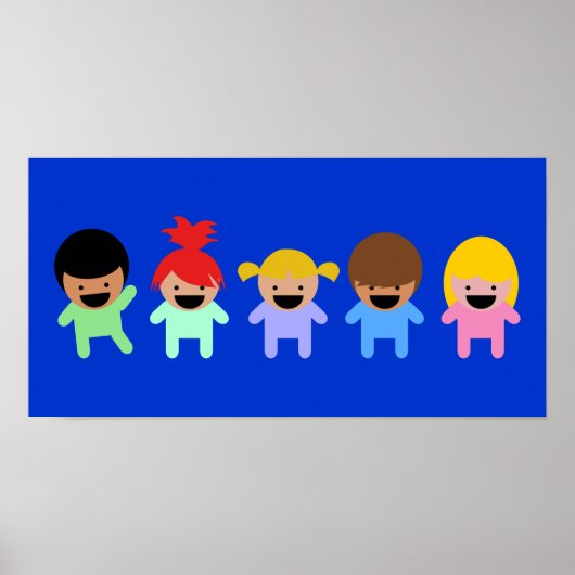 peuters-303904 COLORFUL SCHATTIGE CARTOON peuters Poster (Voorkant)