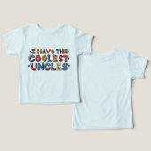 Peuters die ooms hebben die hockey spelen (Ontwerp Voorkant & Achterkant)