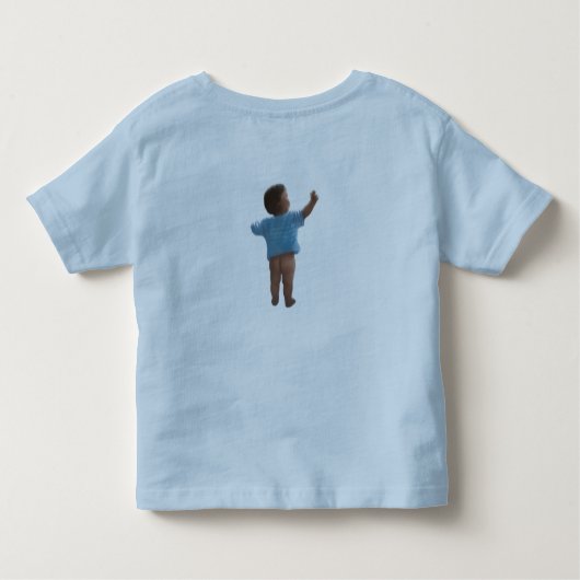 Peuters en kinder TShirt Fun (Achterkant)
