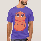 Peuters Gift Schattigee Hamster T-shirt (Voorkant)