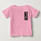 peuters j draag ontwerp t-shirt met lange mouwen (Voorkant)