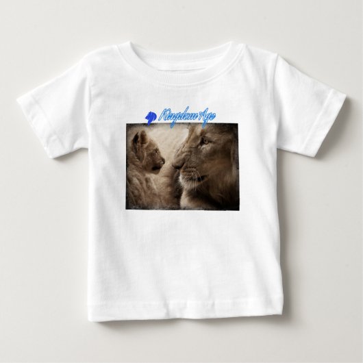 peuters leeuwT-Shirt kinderen leeuwen foto T-shirt (Voorkant)