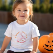 Peuter's Schattigee Pink Ghost Mama's Little Boo Kinder Shirts