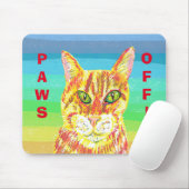 Peuters van het tabletje van gematelkatkat muismat (Met muis)
