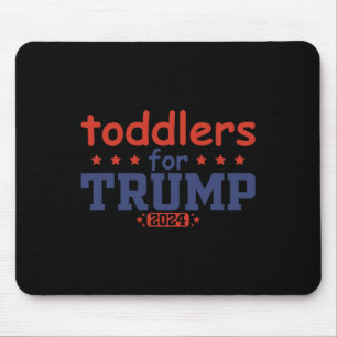 Peuters Voor Trump Kinderen Trump 2025 Grappige Tr Muismat