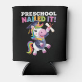 Peuterschool Nailed It Unicorn Afstudeerdop Blikjeskoeler (Voorkant)