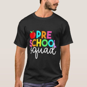 Peuterspeelgroep terug naar school leraren student t-shirt
