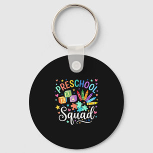 Peuterspeelgroep terug naar school schattige coole sleutelhanger
