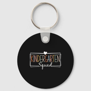 Peuterspeelzaal Squad Leraren Kinderen Kleuterscho Sleutelhanger