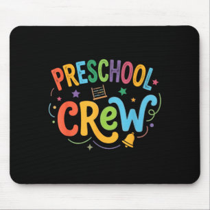 Peuterteam weer naar school peutersquad muismat