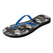 peuterzwart teenslippers (Schuin)