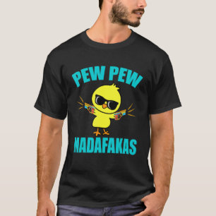 Pew Madafakas Laser Label Gamer Match Player T-shirt