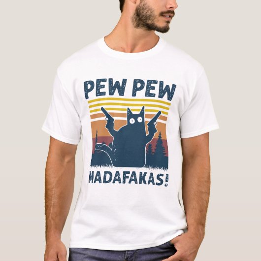 pew madafakas t shirt (Voorkant)
