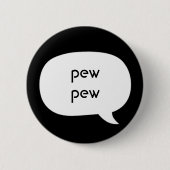 Pew-peug Ronde Button 5,7 Cm (Voorkant)