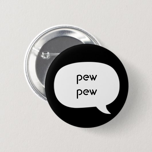 Pew-peug Ronde Button 5,7 Cm (Voorkant /achterkant)