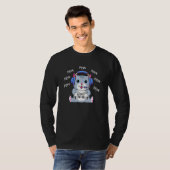 Pew Pew Cat T-shirt (Voorkant volledig)